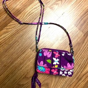 Vera Bradley wristlet/crossbody
